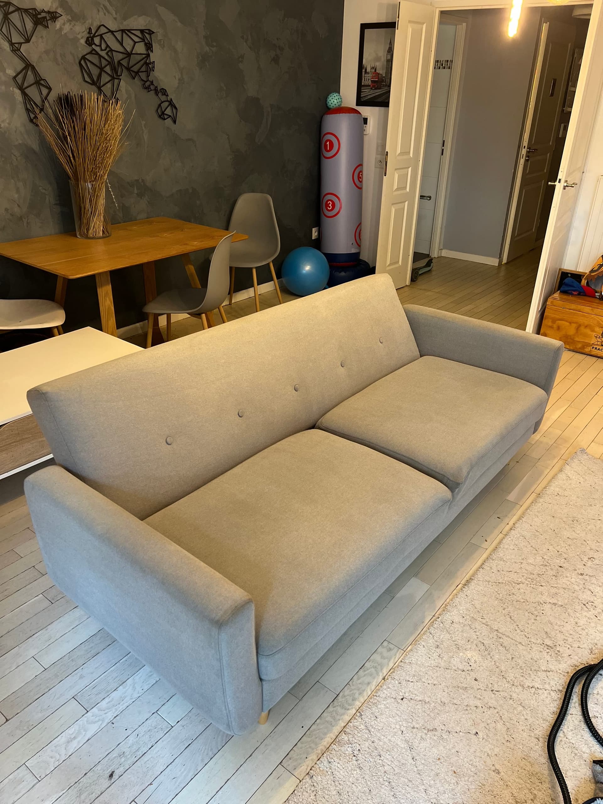 Nettoyage Canapé tissu — avant / après par Fresheco — après